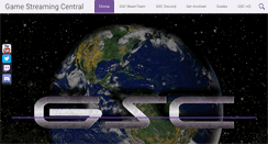 Desktop Screenshot of gamestreamingcentral.com
